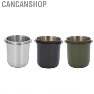 Cancanshop Dosing Cup 150ml 58mm Stainless Steel Inverted  For Coffee Machine