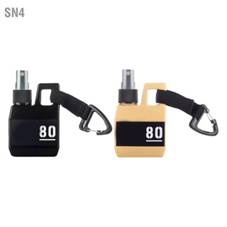 SN4 80ml Mist Sprayer Sports Spray Bottle Mini Outdoor Pump Camping Portable Container with Hook for Travel