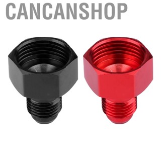 Cancanshop Fuel Oil Fitting Adapter  Aluminum Alloy Female AN10 to AN6 Male Flare Reducer Line Hose