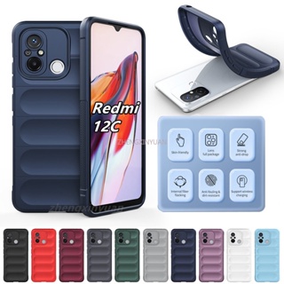 เคสโทรศัพท์มือถือซิลิโคน ป้องกันกล้อง กันกระแทก สําหรับ Redmi 12C Redmi12C Redmi11A POCO C55 12 C