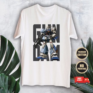 Gundam RX78 Premium Cotton Round Neck Graphic Round Neck Tees T-shirt 24_03