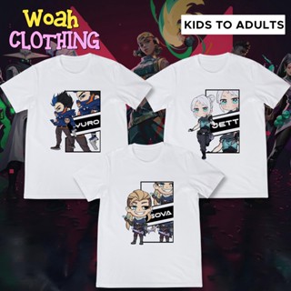 Chibi Valorant agent for kids / Kids Valorant Agent shirt / trendy Shirts for Men_01