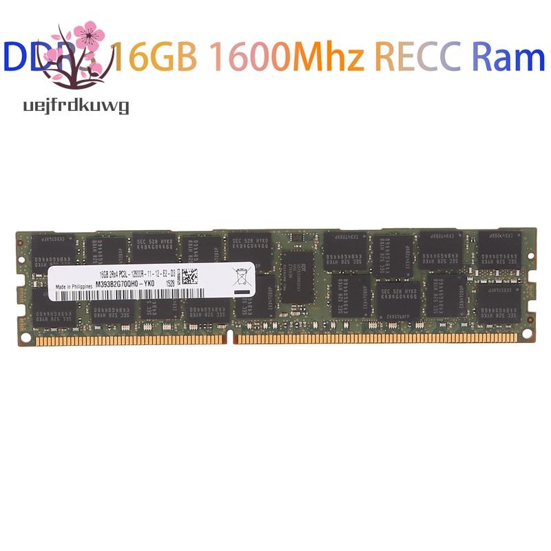 หน่วยความจํา DDR3 16GB 1600Mhz RECC Ram PC3-12800 สําหรับ X79 X58