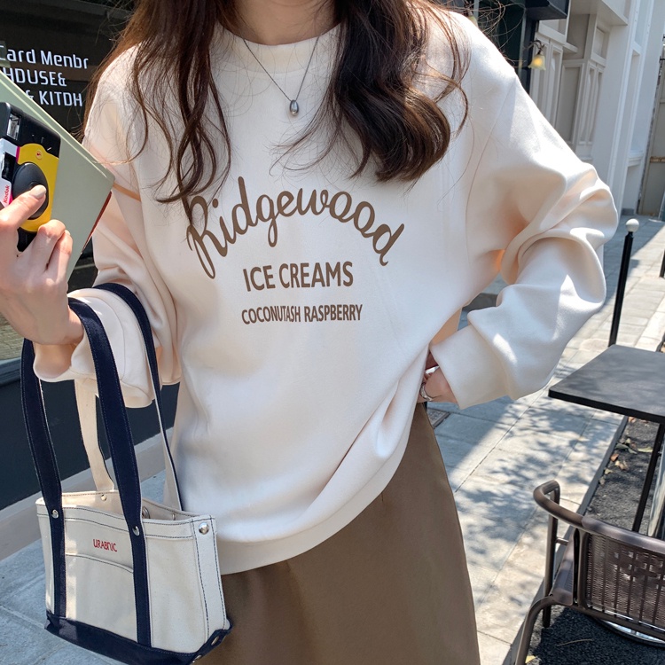 เสื้อโค้ทกันหนาว แขนยาว ทรงหลวม อเนกประสงค์ สไตล์ฮาราจูกุ สตรีท อเมริกัน เหมาะกับฤดูใบไม้ร่วง แบบเรียบง่าย สําหรับผู้หญิง