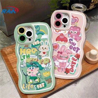 เคสโทรศัพท์มือถือ TPU ลายการ์ตูนกระต่าย สําหรับ Redmi Note 11S 11 Pro Redmi 10C 10A 9A Note 10 5G Note 10S 9C 9T Note 9 Note8 Poco X3 Pro NFC