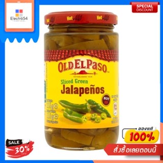 Sliced Green Jalapenos Old El Paso 215 G