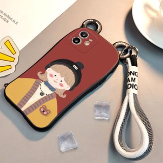 เคสโทรศัพท์มือถือ กันกระแทก ลายการ์ตูนเด็กผู้หญิงหมวก สําหรับ Apple iPhone 14 13 12 11 X XR XS 8 7 PRO MAX PLUS MINI case