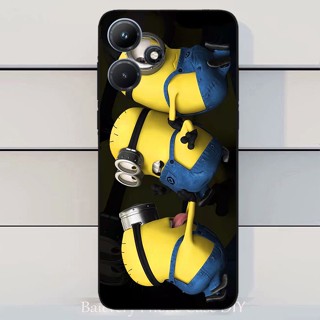 เคสโทรศัพท์มือถือซิลิโคน TPU พิมพ์ลายการ์ตูนน่ารัก สําหรับ Infinix Hot 30i X669C