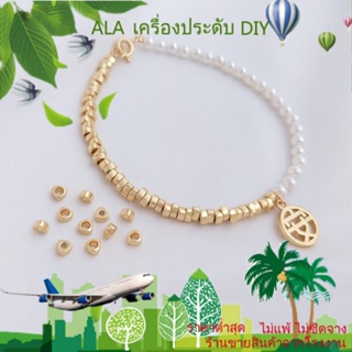 ❤️เครื่องประดับ DIY❤️ลูกปัดทองแดง ชุบทอง 14k ทรงสามเหลี่ยม ขนาดเล็ก สําหรับทําเครื่องประดับ สร้อยข้อมือ DIY[ลูกปัด/จี้/สร้อยข้อมือ/สร้อยคอ/ต่างหู/กําไลข้อมือ]