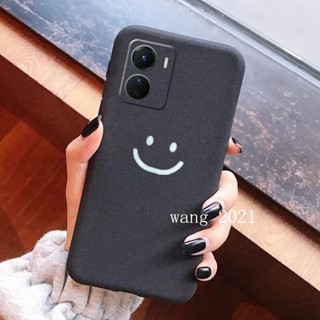 Ready Stock New Casing เคส VIVO IQOO Z7X Z7 Y55+ Plus 5G Case Frosted Silicone Shockproof Smiley Fashion Soft Case VIVO IQOOZ7X 5G Phone Cover เคสโทรศัพท