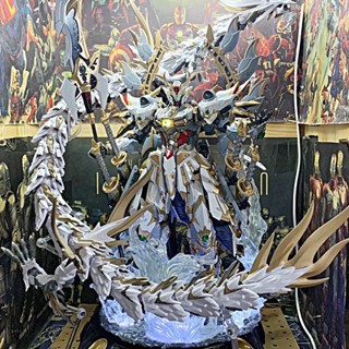 พร้อมส่ง มาใหม่ ชุดโมเดลกันดั้ม สามราชอาณาจักร Lu Bu Ao Bing Zhao Yunlong Tsui General Four Holy Beasts Qinglong White Tiger Gundam MG