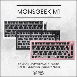 Monsgeek M1 V2 Akko CNC เคสอลูมิเนียม สลับร้อน ปะเก็น RGB ชุดปะเก็นคีย์บอร์ดเชิงกล โปรเจค keabs ที่กําหนดเอง