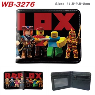 Roblox, กระเป๋าสตางค์ใบสั้น ครึ่งใบ, กระเป๋าพับ, เหรียญ, นักเรียนชาย, กระเป๋าสตางค์หญิง การ์ตูนอะนิเมะ กระเป๋าสตางค์เด็กผู้ชาย
