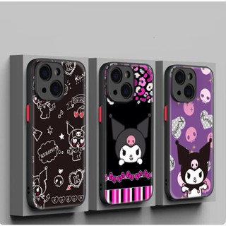 เคสโทรศัพท์มือถือนิ่ม กันเลนส์ ลาย kuromi สําหรับ iPhone SE SE2 SE3 7 8 Plus XR XS Max 11 Pro Max 41GBY