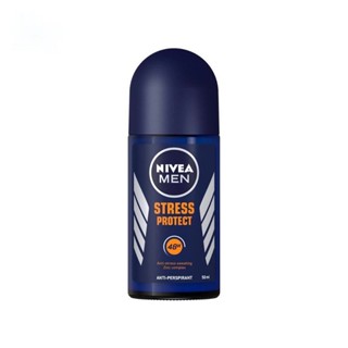 Nivea นีเวีย เมน ดีโอ สเตรส โพรเทค โรลออน 50 มล.