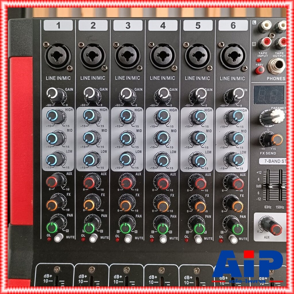 ของใหม่ ลดล้างสต็อค Ceflar MINI-60 MIXER มิกเซอร์ 6 แชลแนล เอฟเฟคแท้ มีบลูทูธ มิกซ์คาราโอเกะ MINI 60 MINI60 +++ เอไอ-...