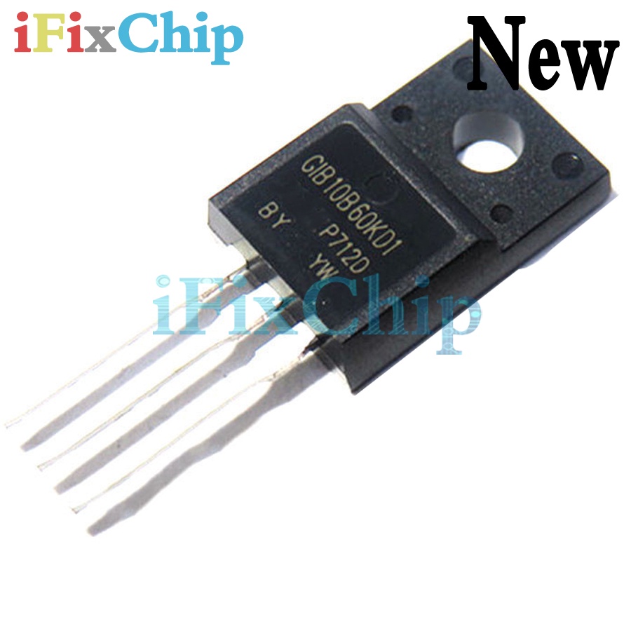 5 ชิ้น IRGIB10B60KD1 TO-220F GIB10B60KD1 IRGIB10B60 GIB10B60 ใหม่เอี่ยม