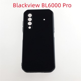 Blackview BL6000 Pro เคสโทรศัพท์ ซิลิโคน TPU นิ่ม ผิวด้าน สีดํา