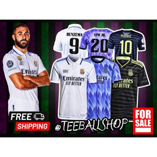 เสื้อฟุตบอล เรอัล มาดริด เกรดแฟนบอล 2023 Real Madrid Jersey 2023 Fan