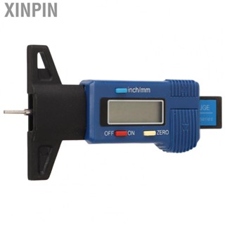 Xinpin Digital Tire Tread Depth Gauge Tool  Practical Universal Fitment Car Tyre Tread Depth Gauge 0-25.4mm 1.5V  for Motorcycle