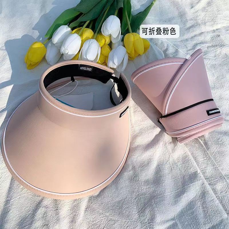 หมวกปีกกว้าง ป้องกันแดด สามารถพับได้ สีแคนดี้ เข้ากับทุกการแต่งกาย แฟชั่นฤดูร้อน สําหรับผู้หญิง 2023