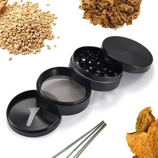 [พร้อมส่ง]Grinder ขนาด 63mm 4ชั้น ฟันคม งานCNC เครื่องบด สมุนไพร เมล็กกาแฟ