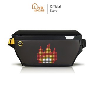 Divoom Pixoo Slingbag กระเป๋าสะพายไหล่ ทรงเมสเซนเจอร์ กันน้ํา