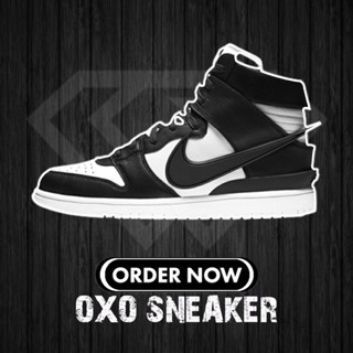 Ambush X New Dunk High Black (ของแท้ 100%) Cu7544-001 ใหม่ รองเท้าผ้าใบลําลอง สําหรับผู้ชาย ผู้หญิง สีดํา สีขาว EGAY