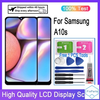 อะไหล่หน้าจอสัมผัส LCD แบบเปลี่ยน สําหรับ Samsung Galaxy A10S A107 DS A107F A107FD A107M