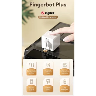 Adaprox สวิตช์แขนโรบอท Zigbee สำหรับกดเปิดปิดเครื่องใช้ไฟฟ้า ตั้งเวลาผ่านแอป สั่งเสียง Google Home,Alexa