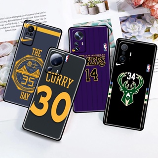 เคสโทรศัพท์มือถือซิลิโคน TPU กันกระแทก ลาย The NBA jerseys สําหรับ Xiaomi 9 CC9 CC9E 6 6X SE LITE PRO