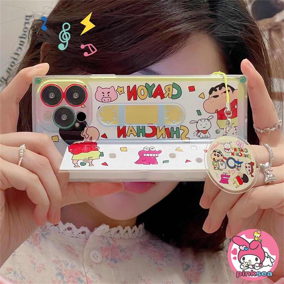 เคสโทรศัพท์มือถือ ซิลิโคนนิ่ม TPU กันตก ป้องกันเลนส์ ลายการ์ตูนน่ารัก สําหรับ iPhone 14 13 12 11 Pro Max