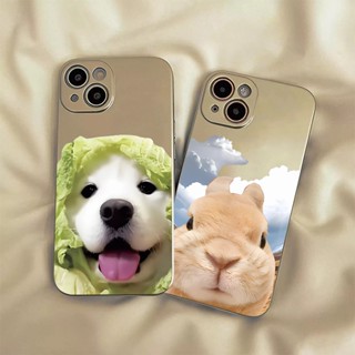 เคสใส แบบนิ่ม ลายน่ารัก กันกระแทก สําหรับ IPhone 14 Pro Max 13 12 11 XR XS X 8 7 Plus SE 2020 Mini