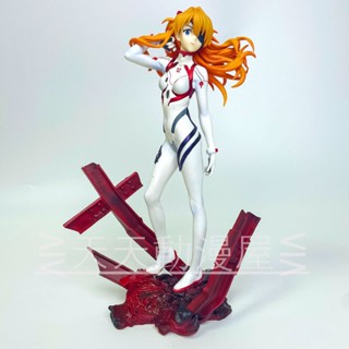 ส่งฟรี พร้อมส่ง โมเดลฟิกเกอร์ รูปปั้นอนิเมะ Neon Genesis Evangelion Asuka Final Battle GK บรรจุกล่อง สําหรับตกแต่ง