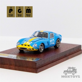 Pgm 1:64 250 GTO TARGA FLORIO 1964 HEC 2023 LHD #โมเดลรถยนต์ 112 Diecast แบบธรรมดา