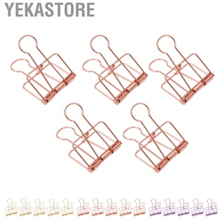 Yekastore Paper Clamps  Wire Binder Clips 2in Wide 30Pcs  for Home