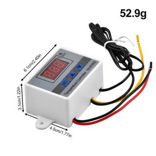 XH-W3002 AC 110-220V อุปกรณ์เทอร์โมมิเตอร์ดิจิตอลสําหรับควบคุมอุณหภูมิมีไฟ Temperature Controller
