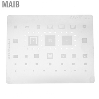 Maib Tin Mesh Solder Template  Stainless Steel Phone CPU BGA Reballing Stencil Compact Size  for A7 A5 A3 S5 J7 Series