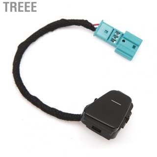 Treee Power Door Lock Switch  ABS Metal Car Left Door Lock Switch Wearproof Easy Installation 30172170  for Model 3 2017 Onwards