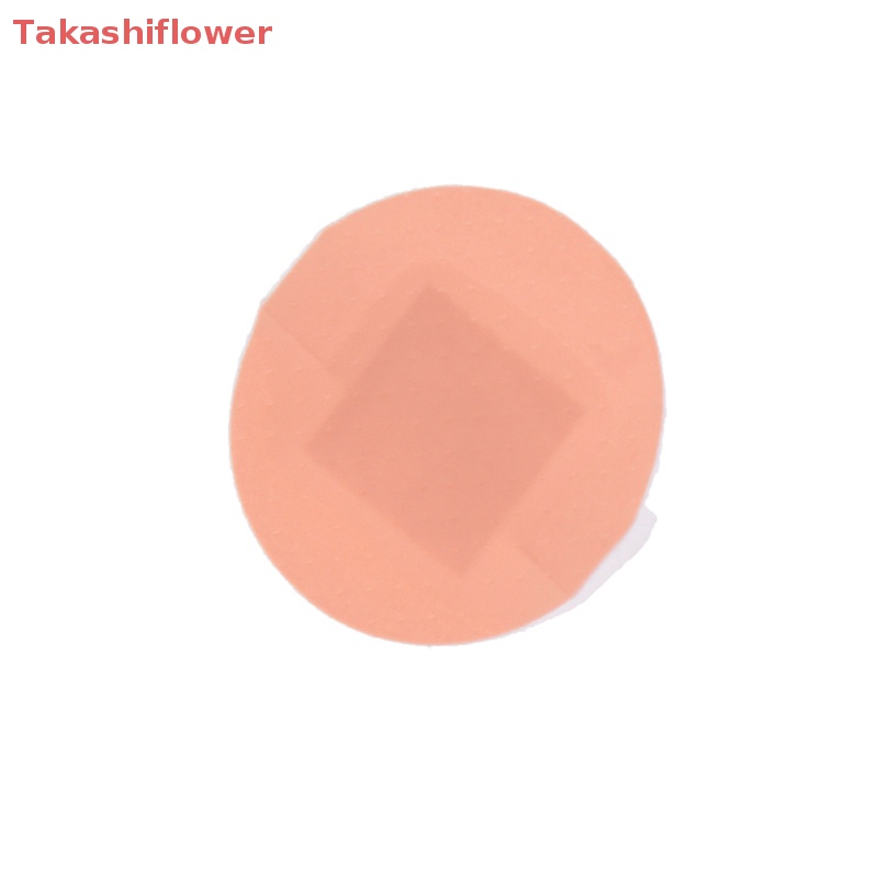 (Takashiflower) 100Pcs/Box Mini Round Disposable  Adhesive  Band-aid Wound Plaster