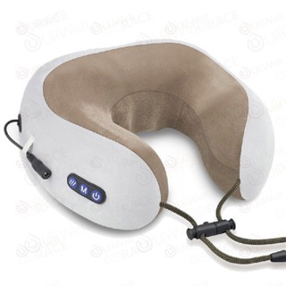 หมอนนวดคอไฟฟ้า  Massage Neck Pillow ผ่อนคลายกล้ามเนื้อU-shape หมอนรองคอJOWSUA