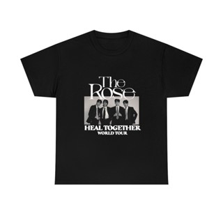 เสื้อยืด ผ้าฝ้าย พิมพ์ลาย The Rose - Heal Togheter World Tour สําหรับผู้ชาย และผู้หญิง