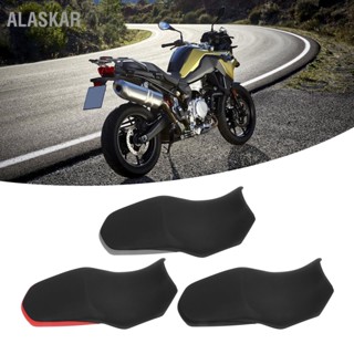 ALASKAR รถจักรยานยนต์เบาะรองนั่งคนขับต่ำเบาะรองนั่งหนัง PU สำหรับ F750GS F850GS Adventure 2018 ถึง 2023