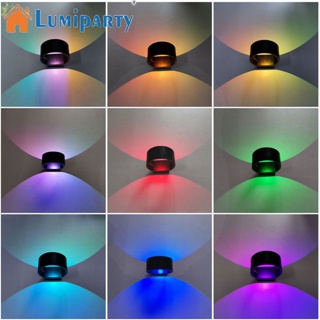 Lumiparty Rgb โคมไฟ Led สไตล์โมเดิร์น พร้อมรีโมตคอนโทรล สําหรับตกแต่งห้องนอน ห้องนั่งเล่น