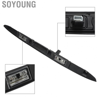 Soyoung Trunk Lid Tailgate Grip Handle  7170676 Black Rear Trunk Lid Grip Impact Resistant with Light for X5 E53
