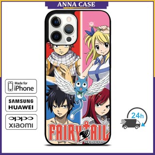 เคสโทรศัพท์มือถือ ลาย Fairy Tail Quad Maxi สําหรับ iPhone 14 Pro Max 13 Pro Max Samsung Galaxy Note10+ S21Ultra