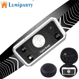 Lumiparty ไฟฉายสวมศีรษะ Led ชาร์จ Usb สว่างพิเศษ สําหรับกลางแจ้ง