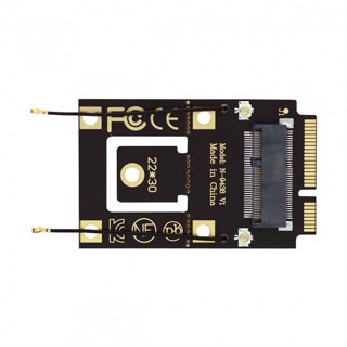 Xiwai NGFF M.2 Key-A เป็น Mini PCI-E PCI Express อะแดปเตอร์แปลง สําหรับ 9260 8265 7260 AC Wifi บลูทูธ การ์ดไร้สาย