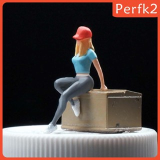 [Perfk2] ฟิกเกอร์เด็กผู้หญิง 1/64 สําหรับฉาก Diorama DIY