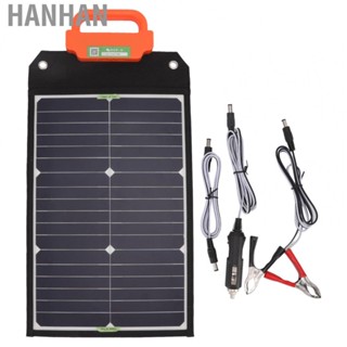 Hanhan Solar Panel Solar Panel  50W 18V With Connecting Wire For Camping